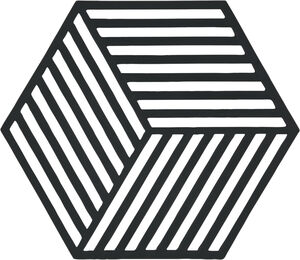 Bordskåner Hexagon Black