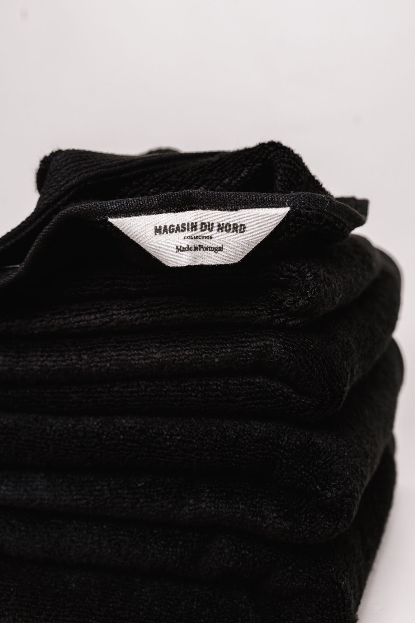 Hotel & Spa h&aring;ndkl&aelig;de sort