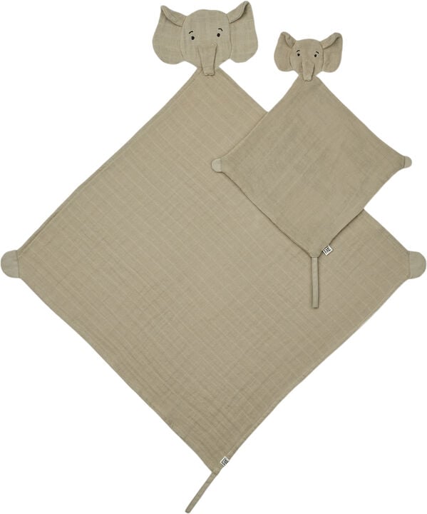 Alya Elephant Cuddle Cloth Set Mist