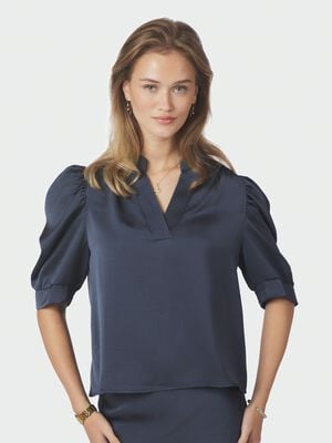 Roella Heavy Sateen Blouse