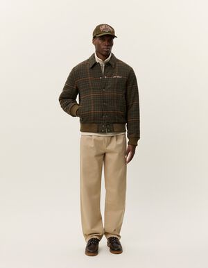 Varsity Houndstooth Jacket