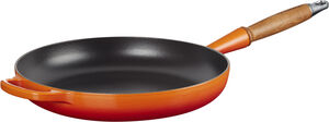 Stegepande m/træht 28cm Volcanic