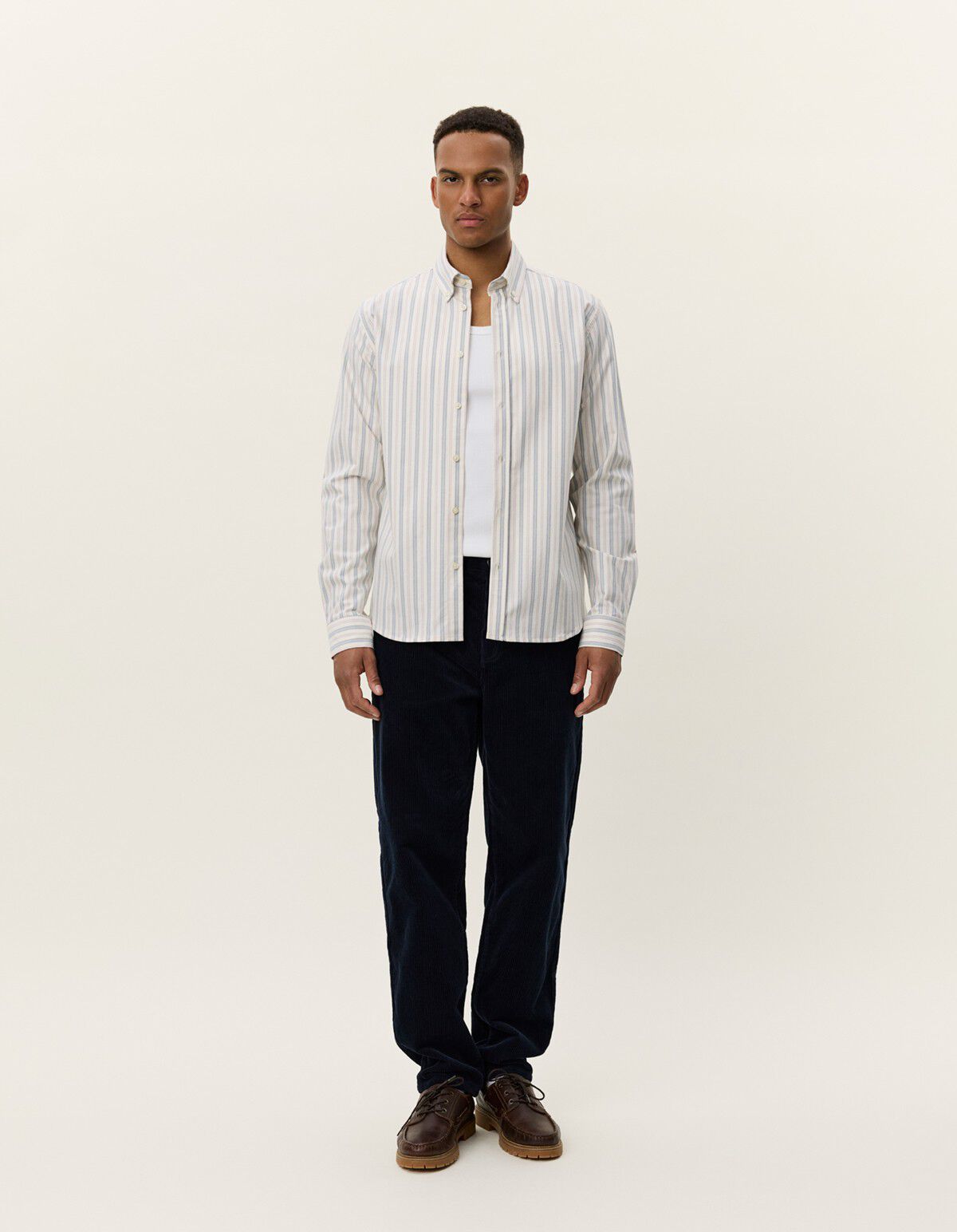 Konrad Striped Oxford Shirt