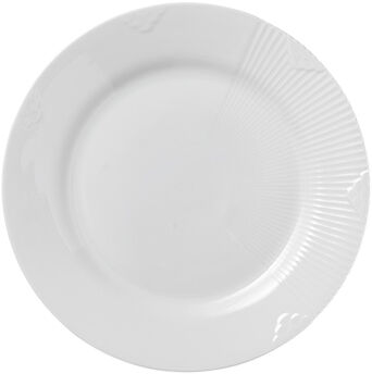 Hvid Elements 22 cm. tallerken
