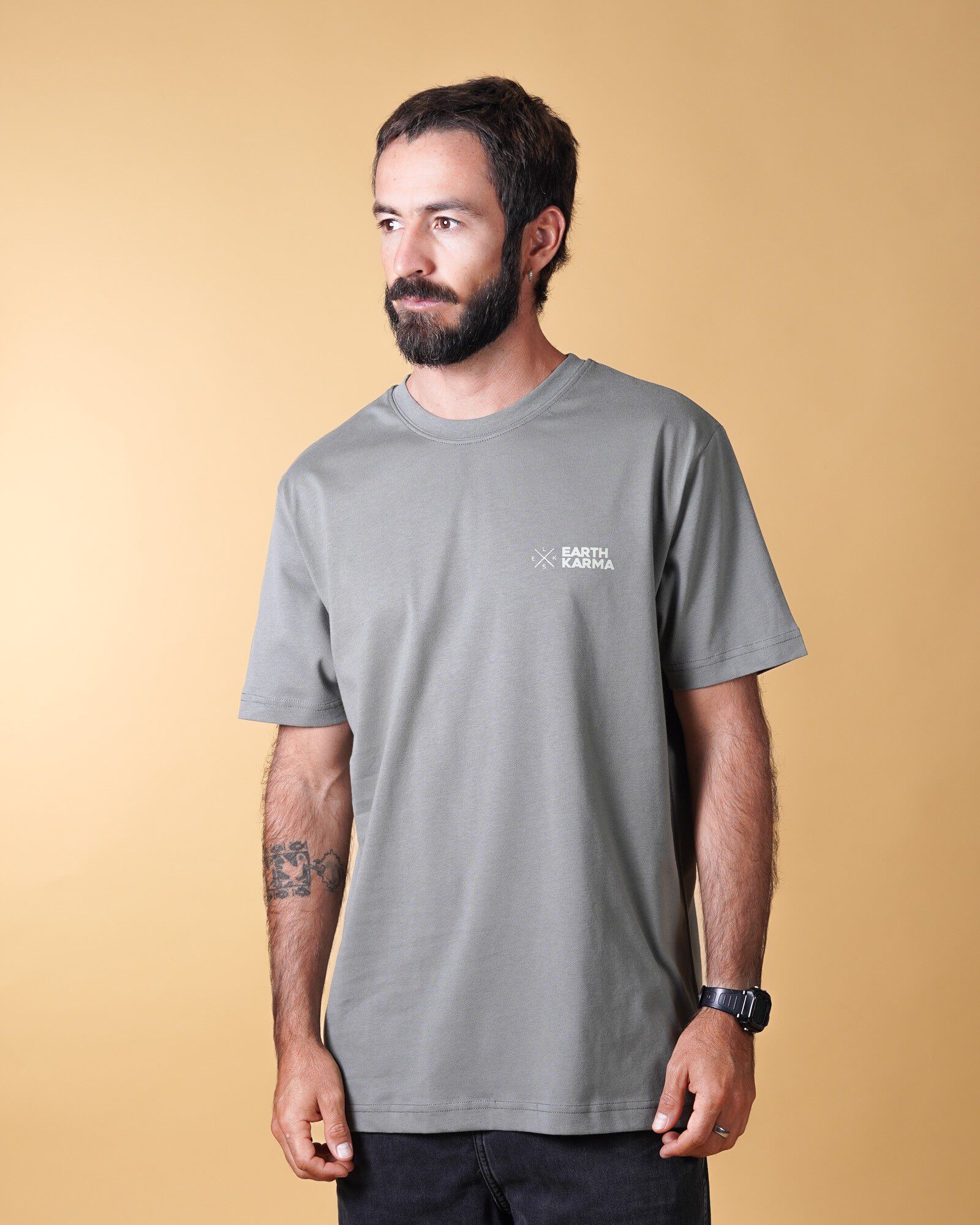 EARTH KARMA BRUSHED T-SHIRT