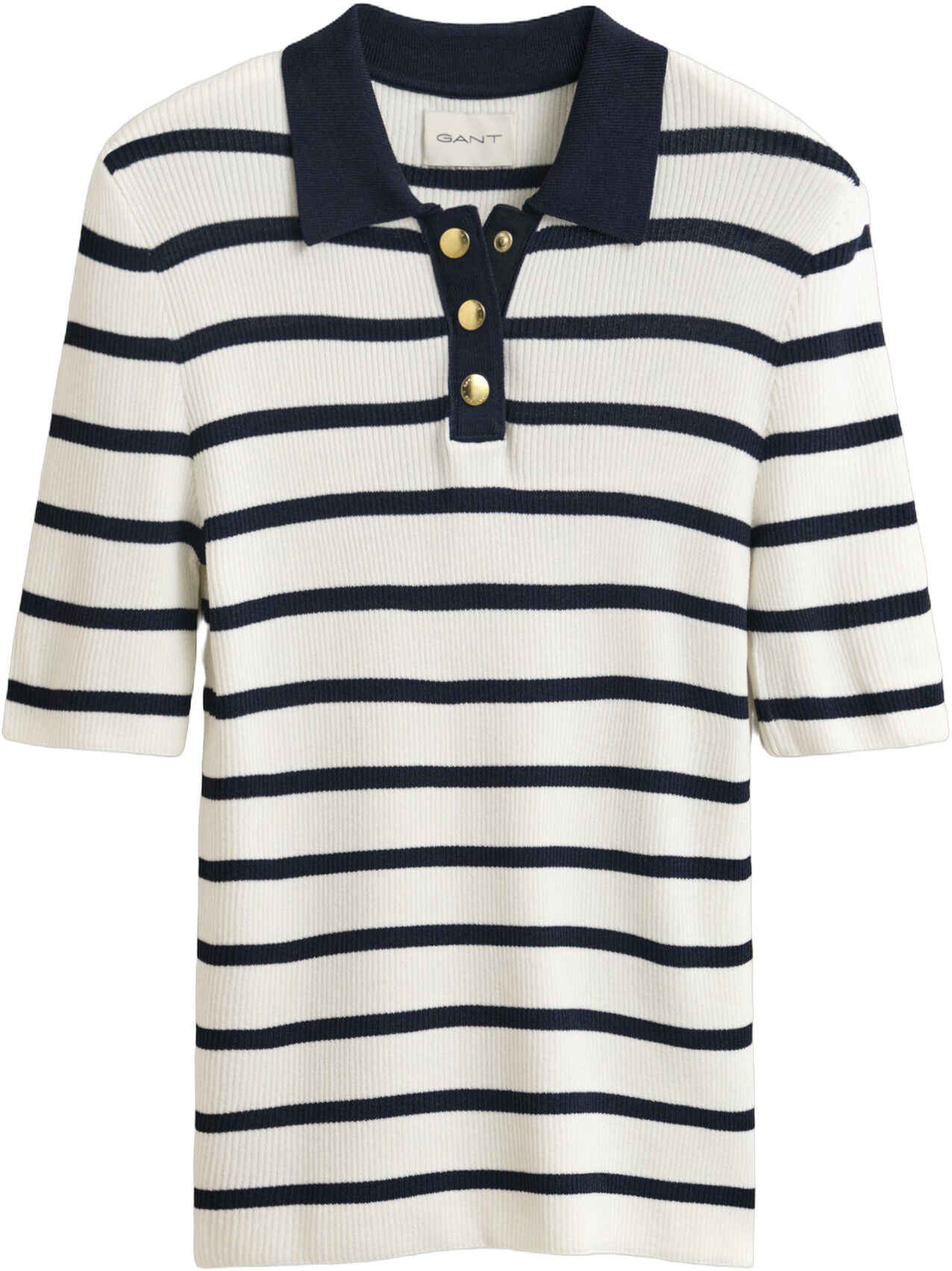 STRIPED KNIT RUGGER