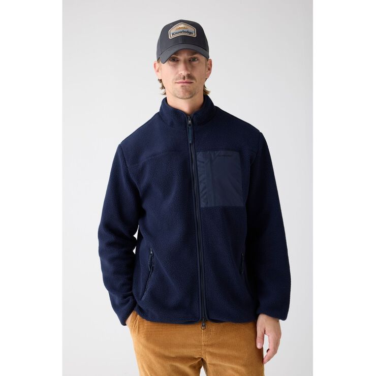 Loose Fit Zip Fleece - GRS/Vegan