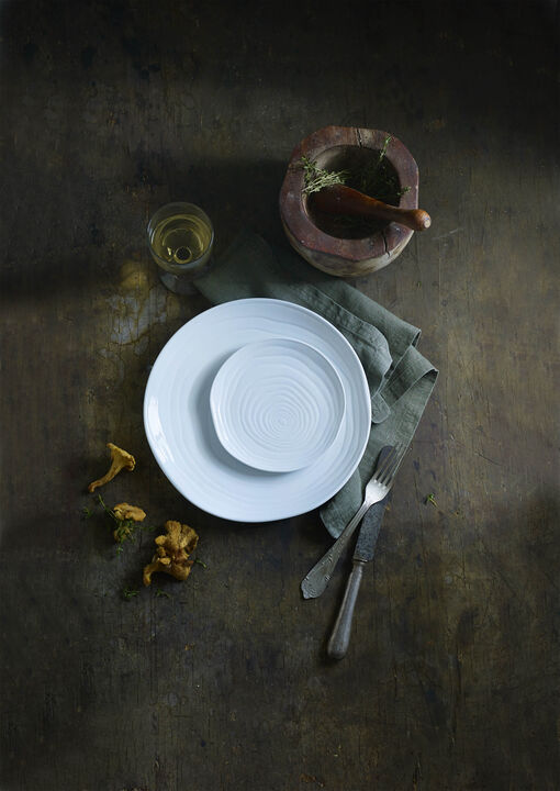 "Tallrik flat Boulogne 16,5 cm Vit"