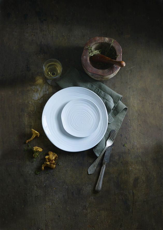 "Tallrik flat Boulogne 16,5 cm Vit"