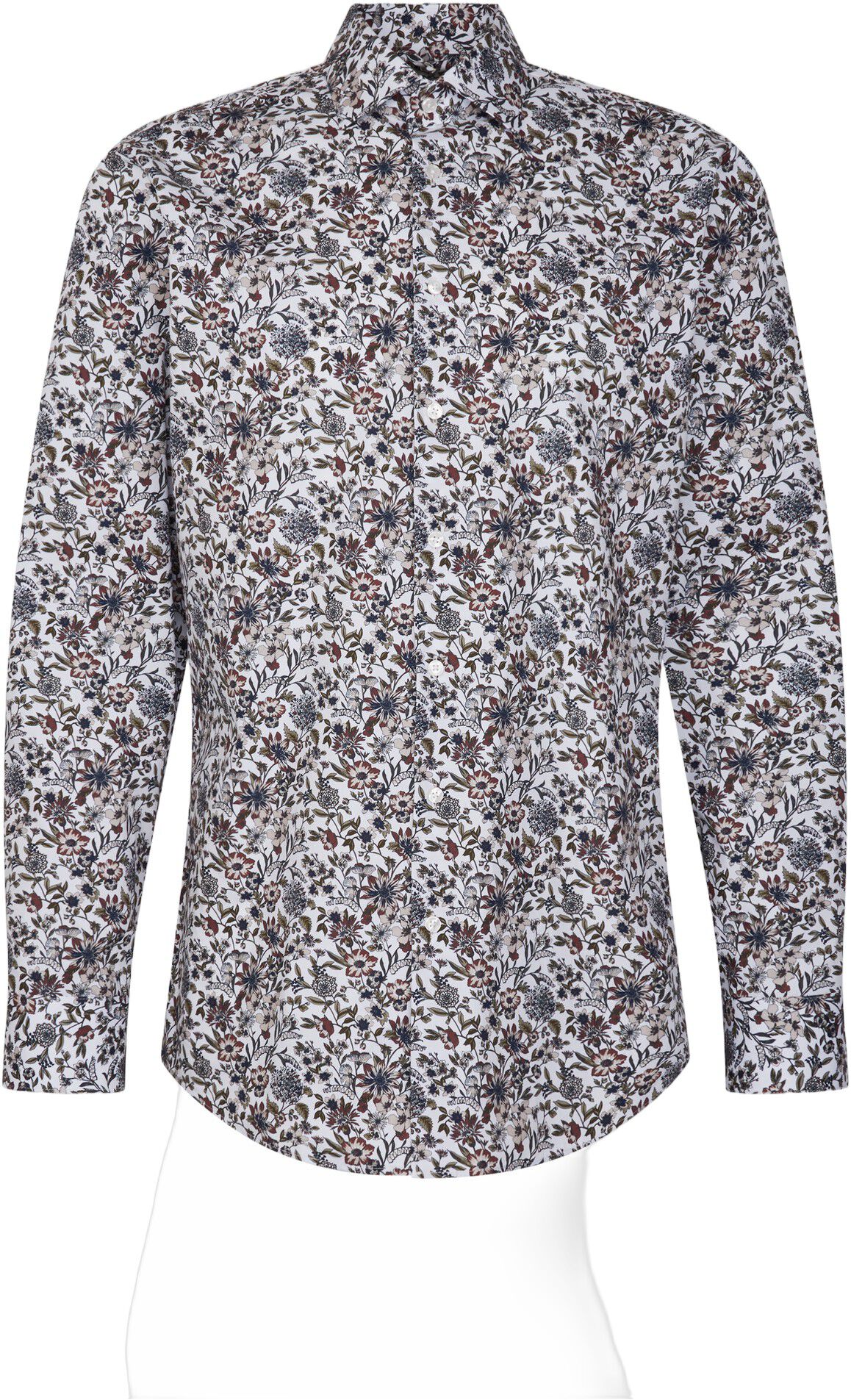 Business shirt Regular 1/1 Kent-Collar Print