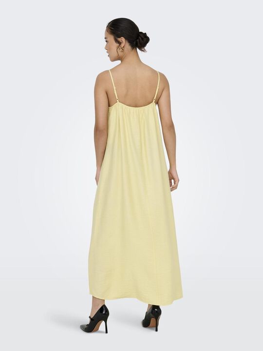 ONLLINO S/L LONG RUFFLE DRESS WVN O