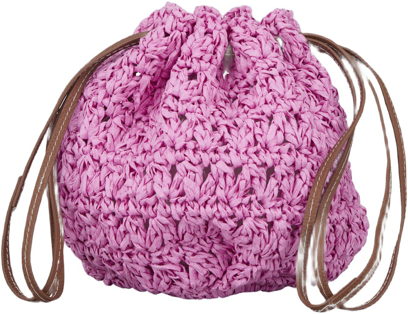 Mesh Straw Bina Bag
