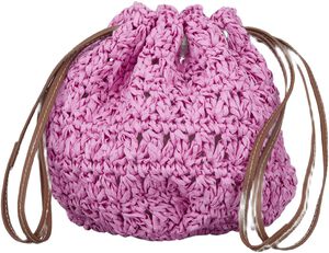 Mesh Straw Bina Bag