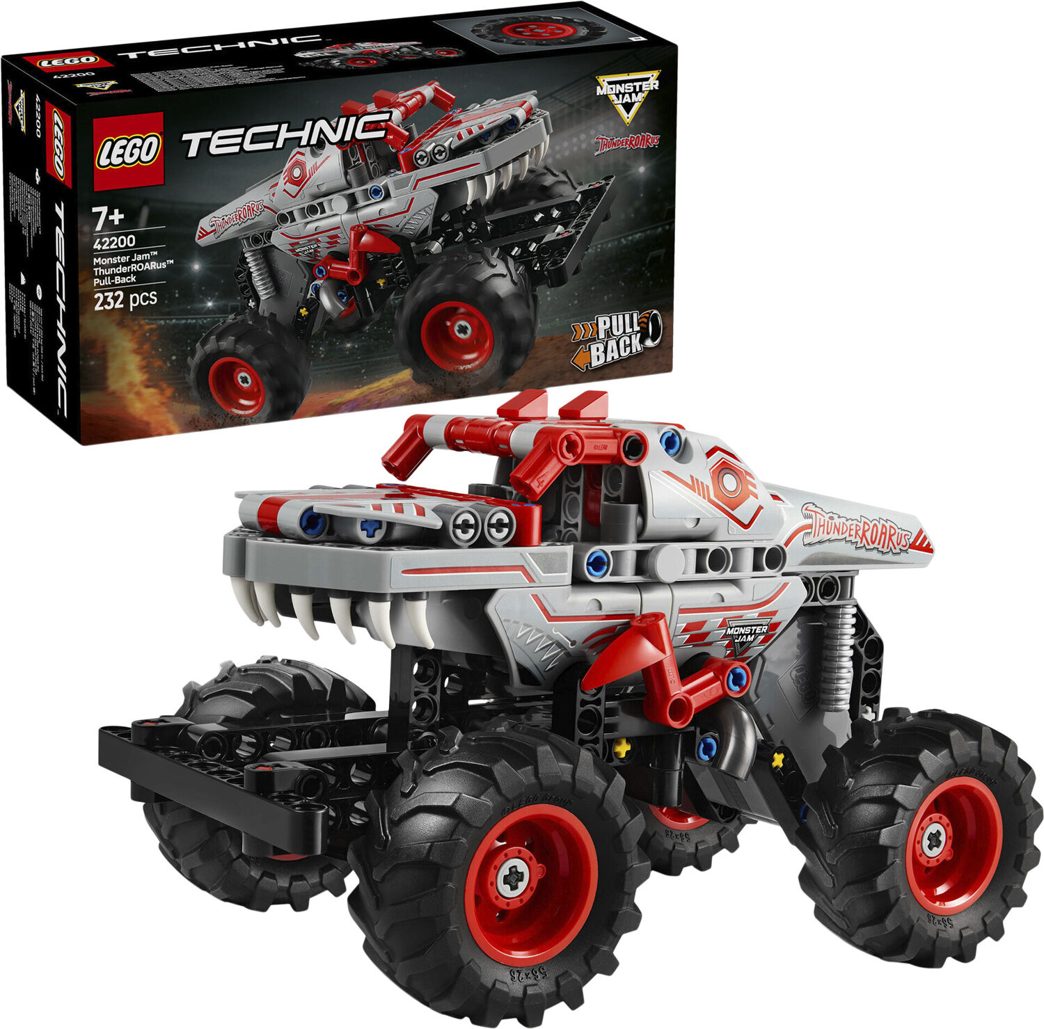 Monster Jam ThunderROARus pull-back 42200