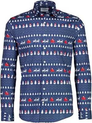 AOP Christmas shirt L/S