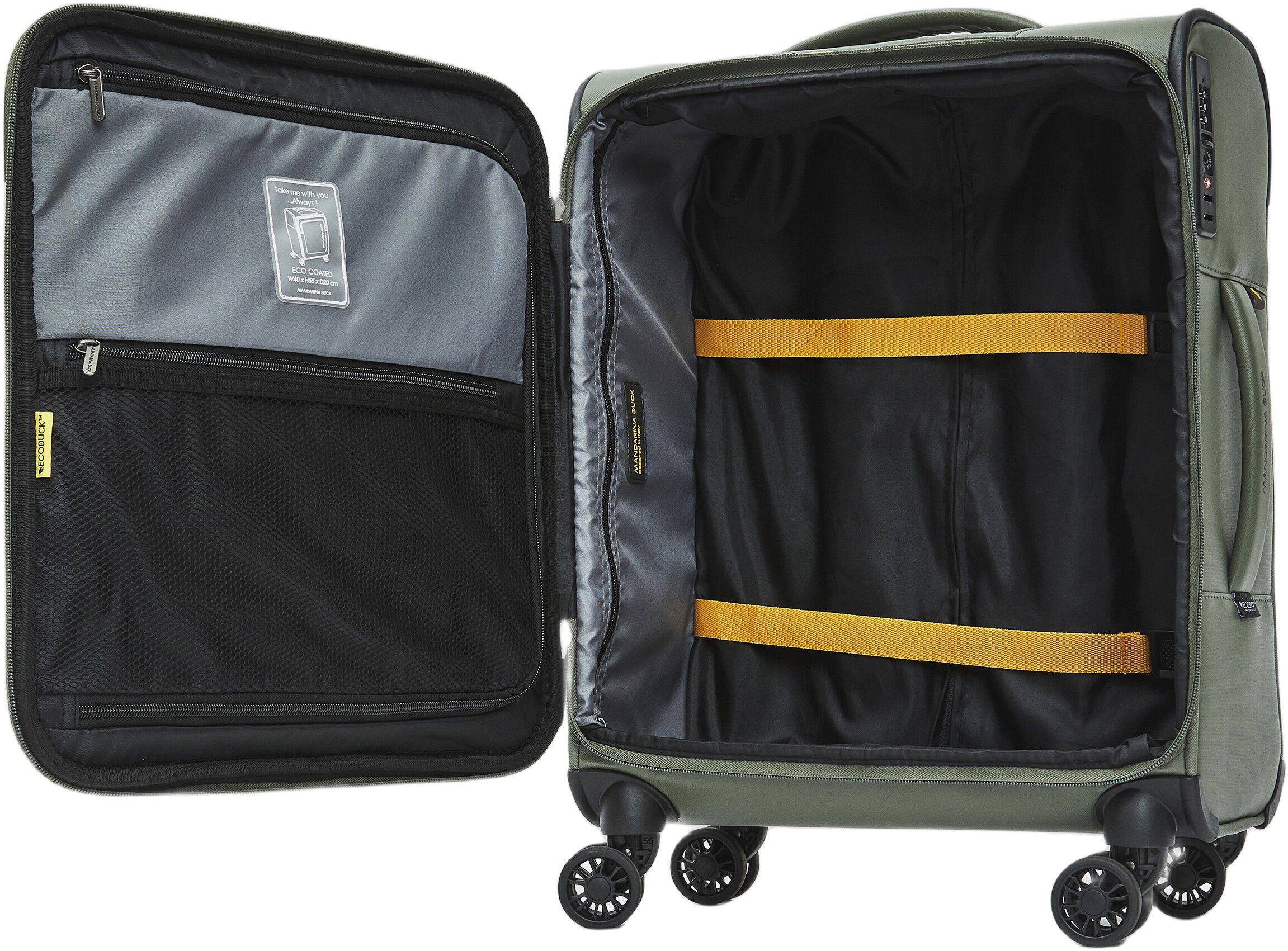 ECO COATED TROLLEY CABIN / PINE GREEN