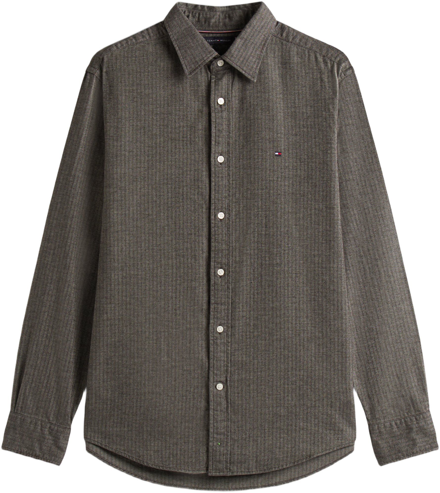 FLANNEL HERRINGBONE SHIRT