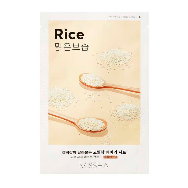 Airy Fit Sheet Mask - Rice