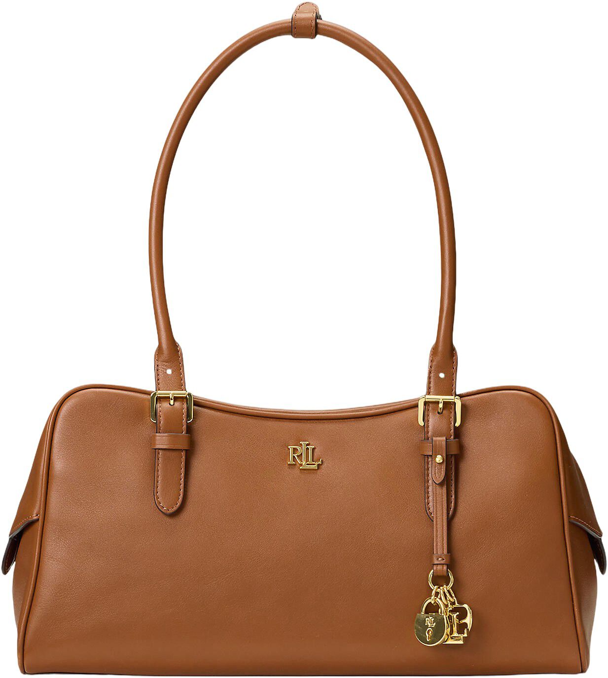 Leather Large Marcy Zip Satchel