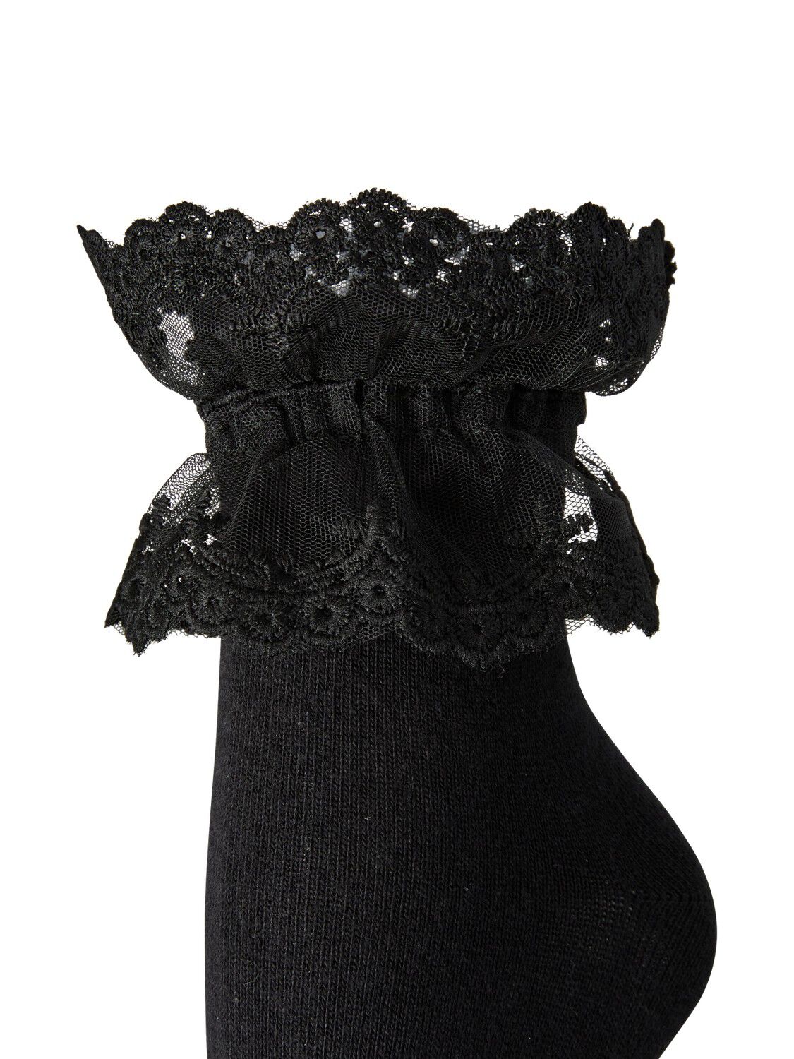 PCJOLINE LACE SOCK 2 PACK NOOS