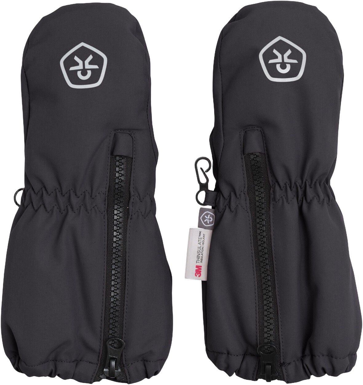 Mittens Long W. Zipper