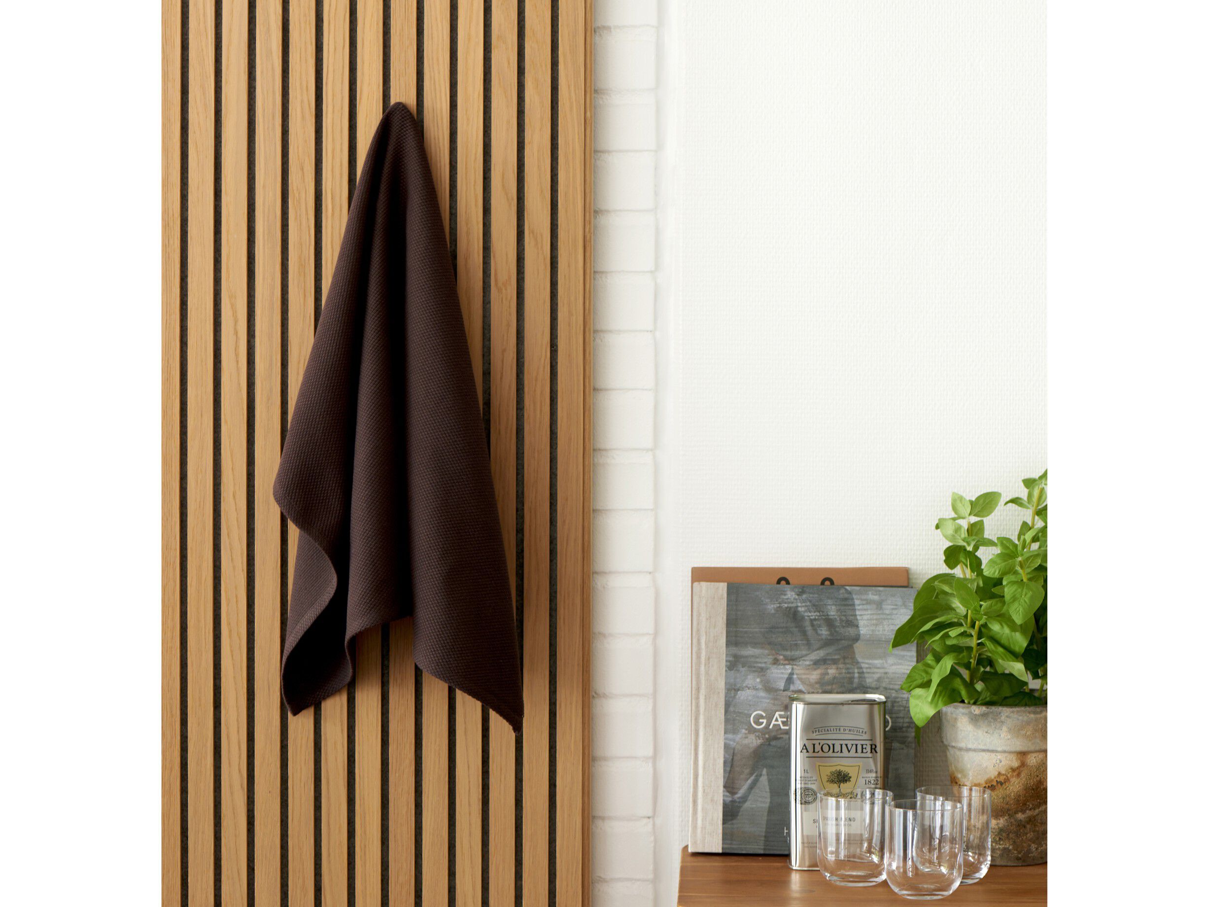 Kj&oslash;kkenh&aring;ndkle Diamond 50x70 cm Coffee Bean