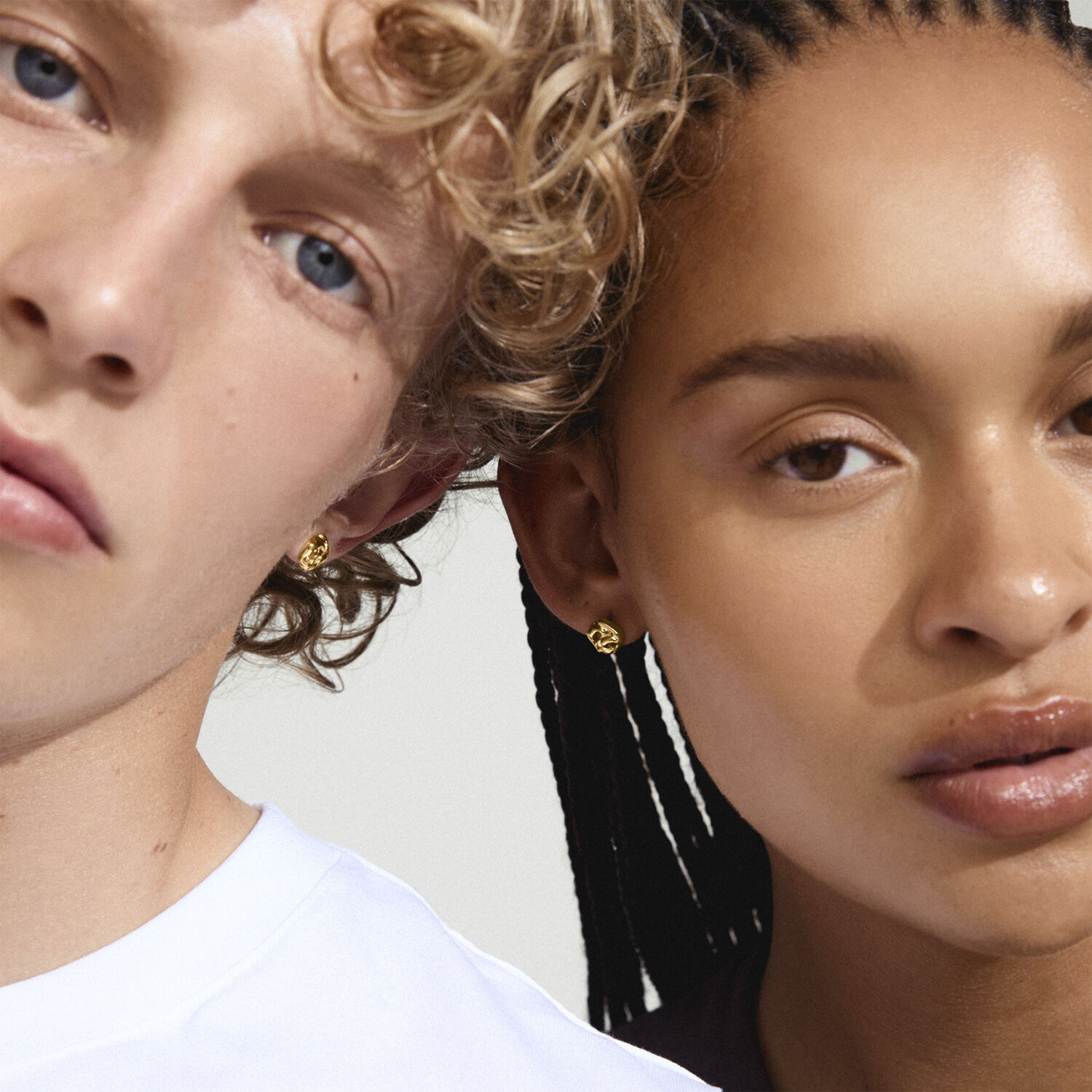 LUCA earrings gold-plated