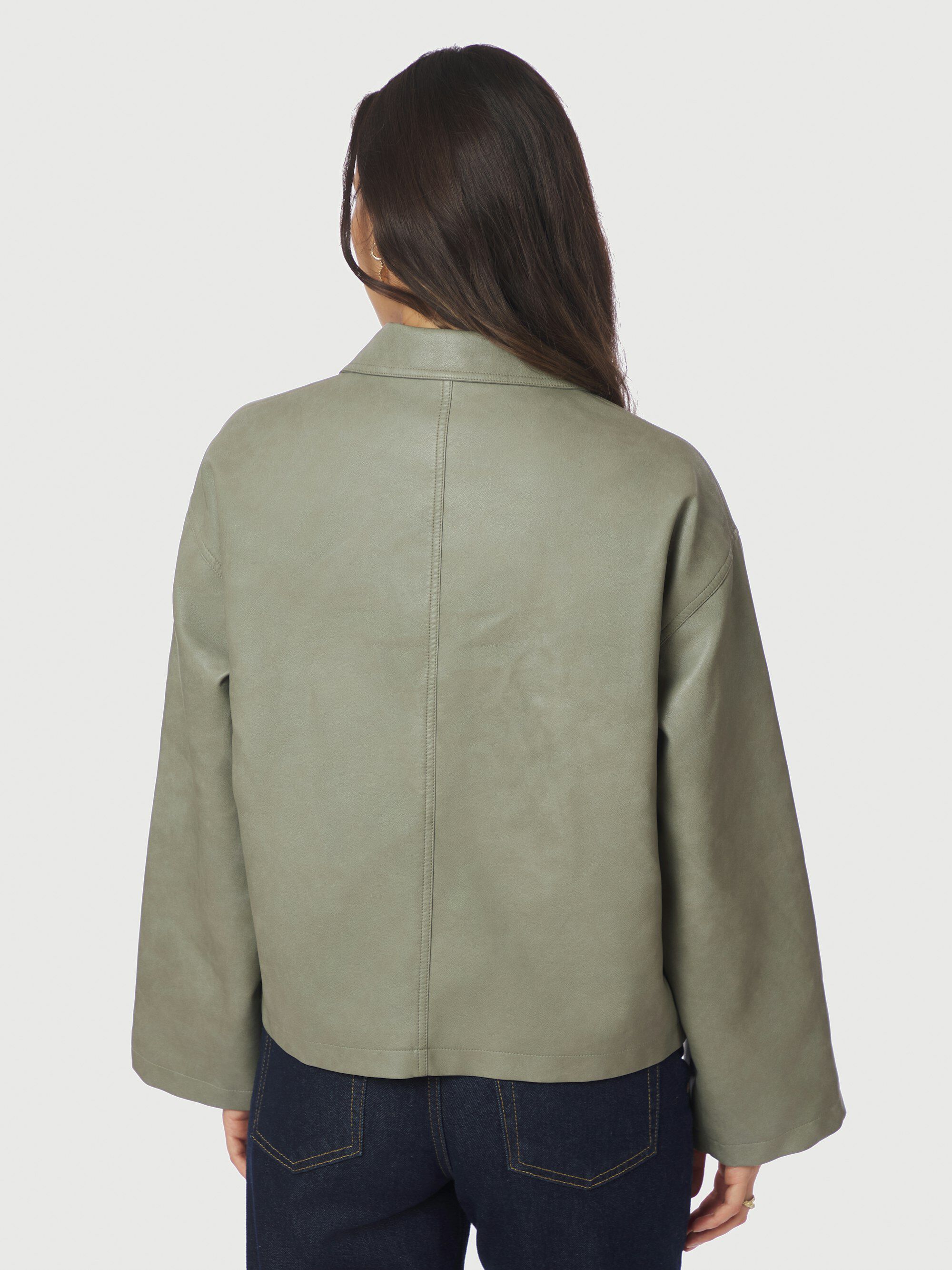 Titan Faux Leather Jacket