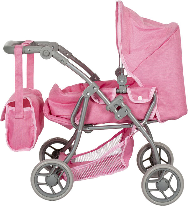 DUKKEVOGN MED LIFT. PINK