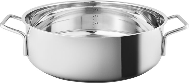 Sautergryde 28 cm Rustfrit stål med 2 håndtag