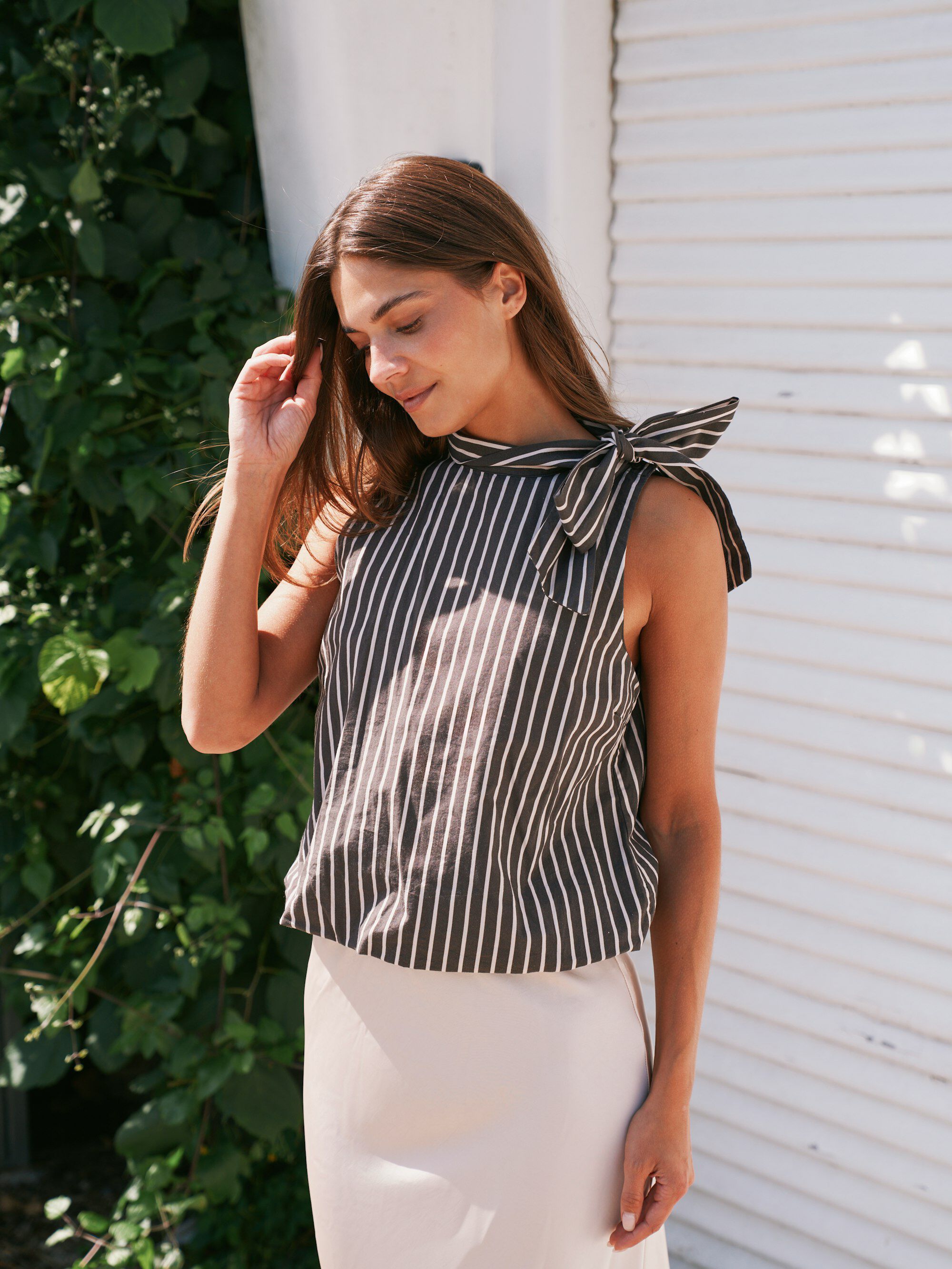 Veda Wide Stripe Top