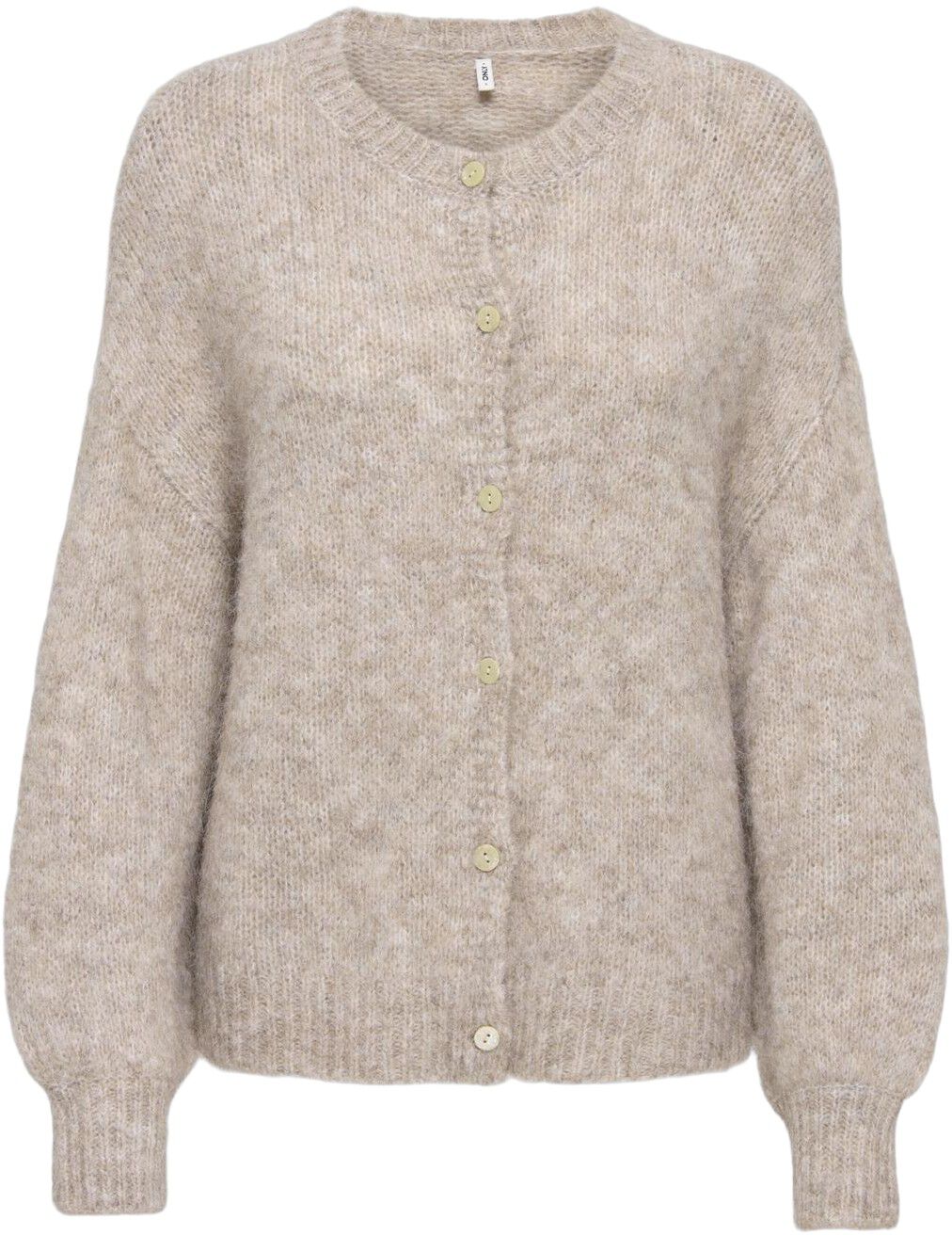 ONLNORDRA LS O-NECK BUTTON CARDI EX