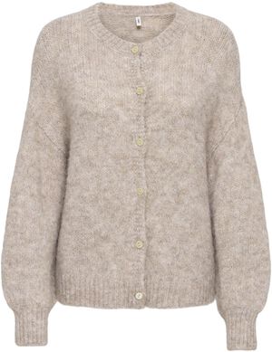 ONLNORDRA LS O-NECK BUTTON CARDI EX