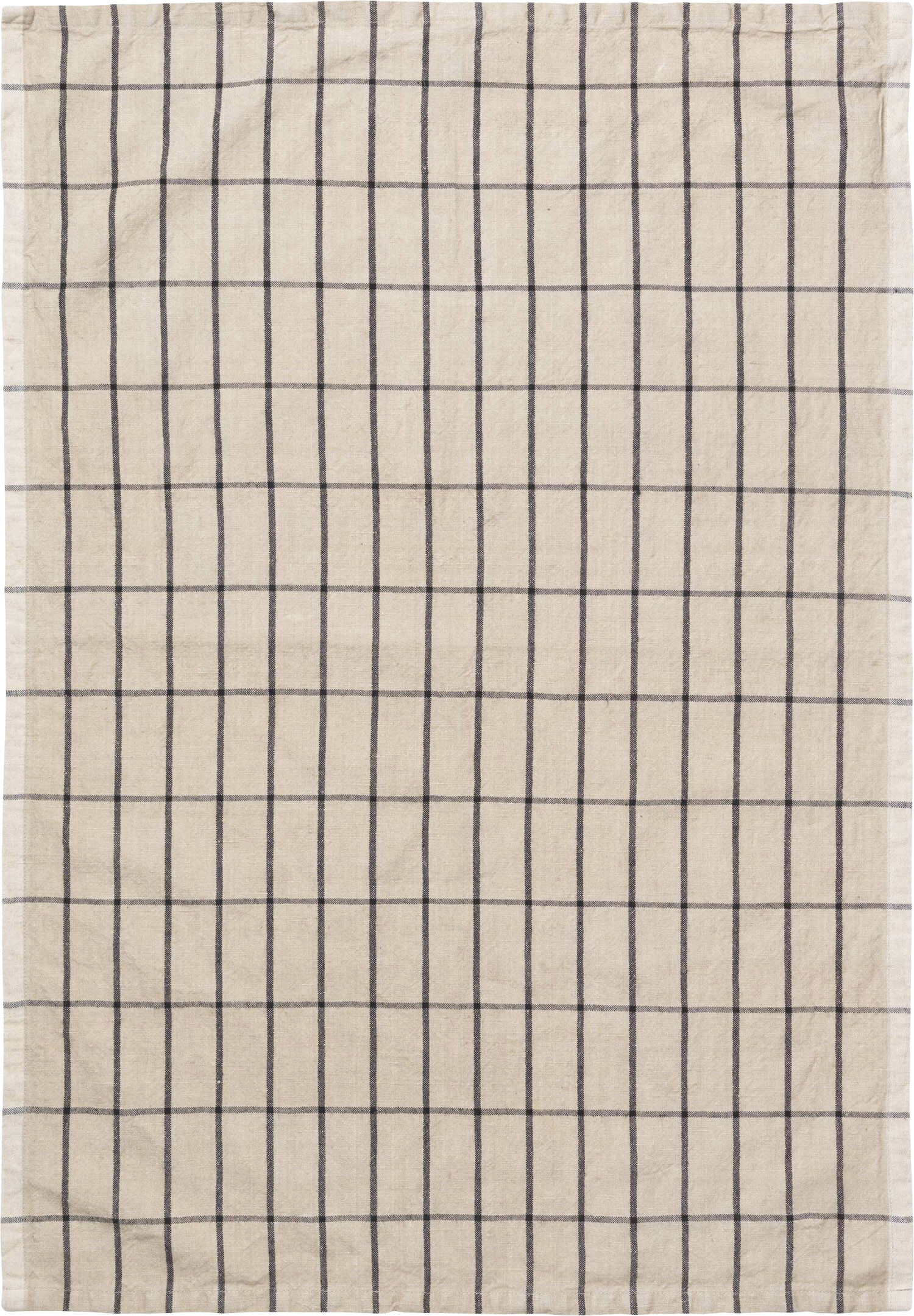 Hale Tea Towel - Sand/Black