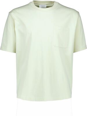O-neck oversized cropped S/S