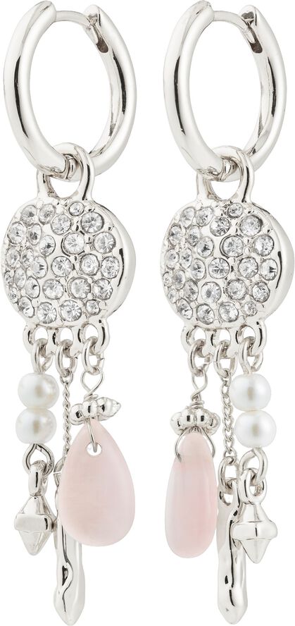 SHIFT hoop øreringe sølvbelagt