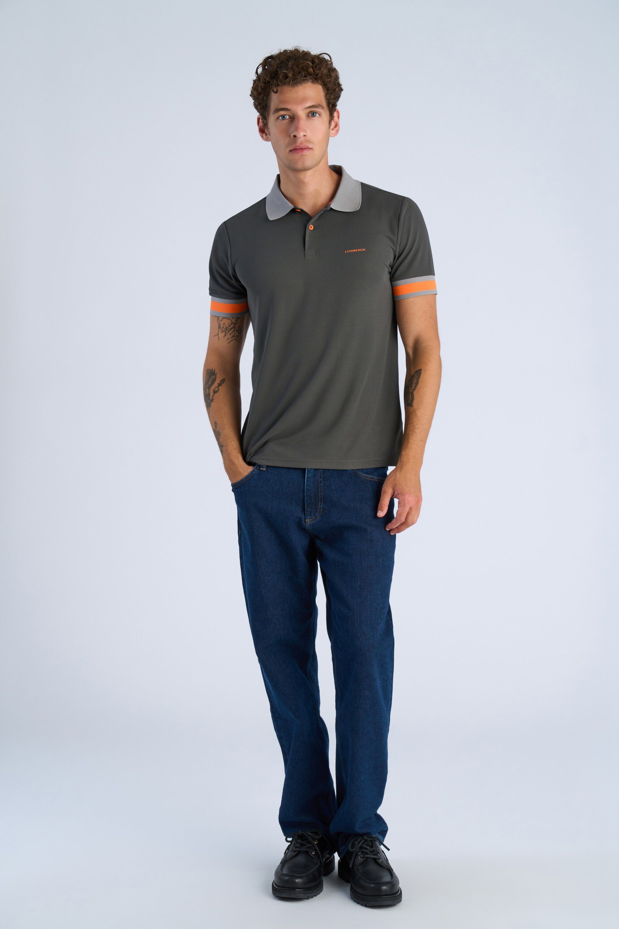 Functional polo pique S/S
