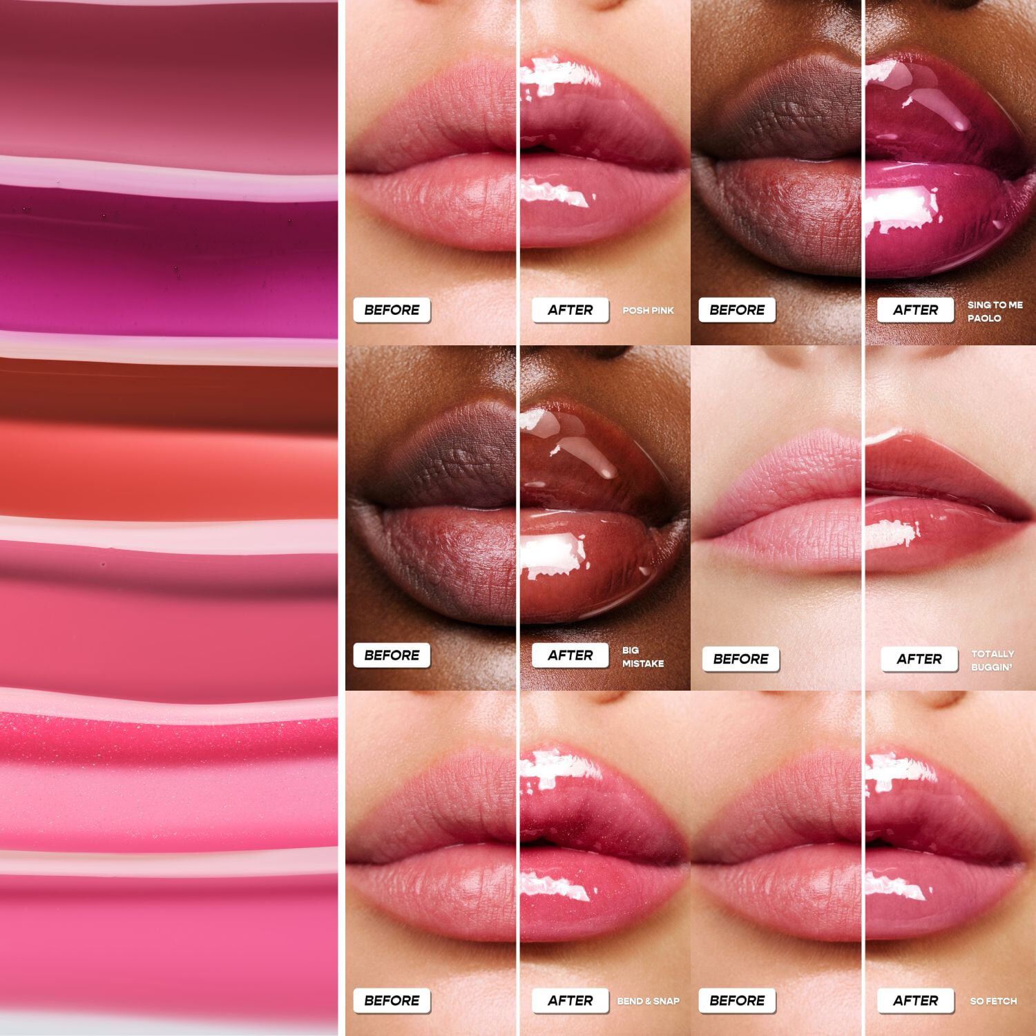 Lippie Bestie  Fugtgivende l&aelig;beolie med spejleffekt