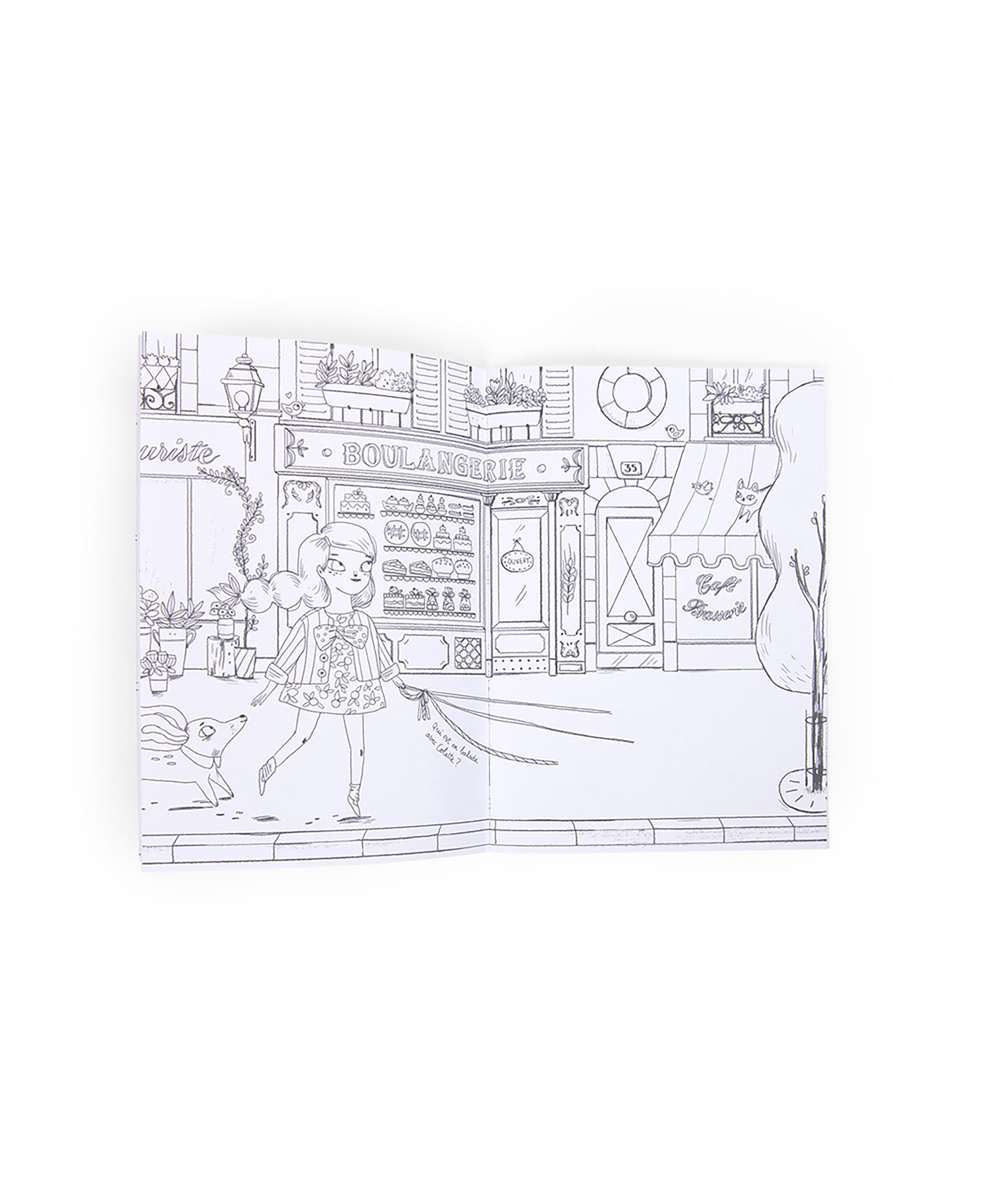 Moulin Roty - Malebog 36 sider - Les Parisiennes