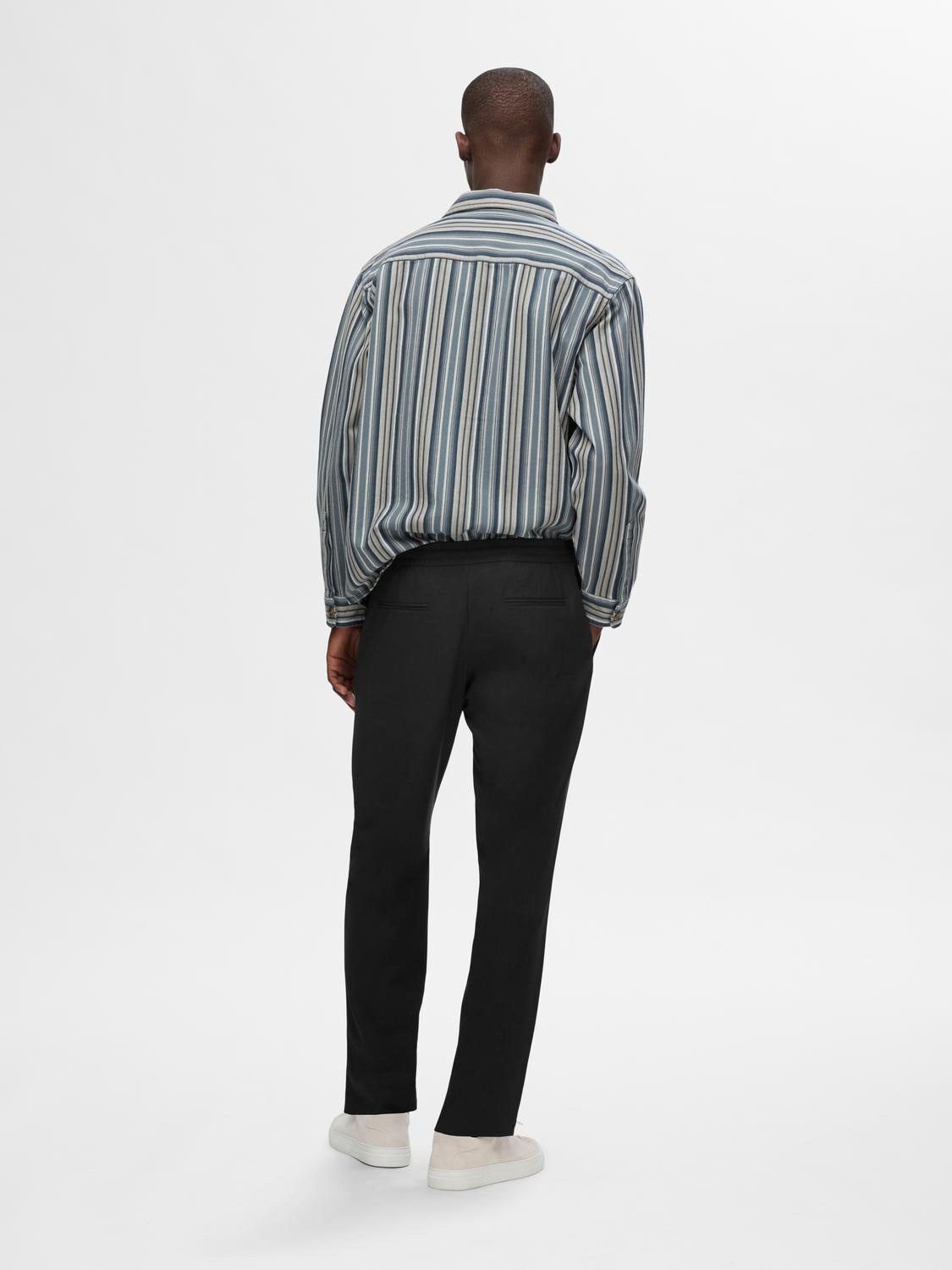 Slm196-Straight Robert String Pant Noos