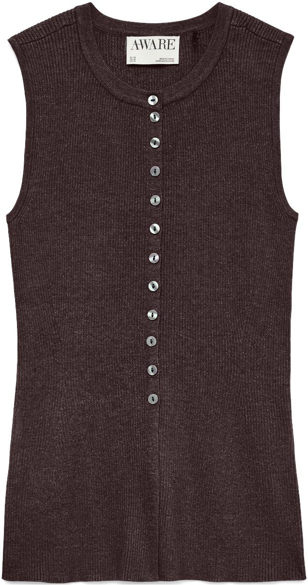 AWUKINO SL O-NECK KNIT VEST