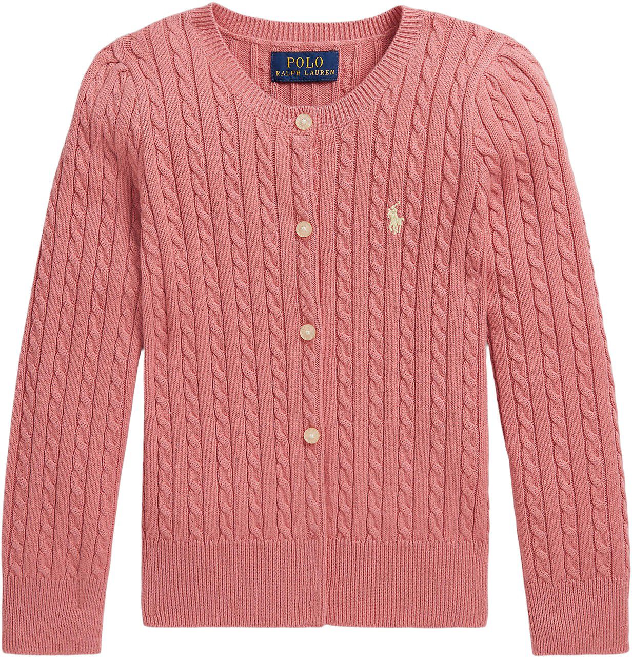 Mini-Cable Cotton Cardigan