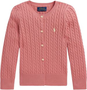 Mini-Cable Cotton Cardigan