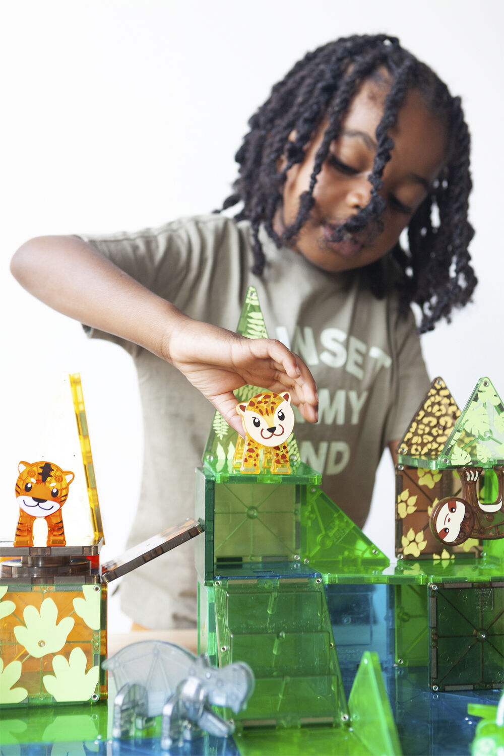 Magna-Tiles Jungle Animals, 25 pcs