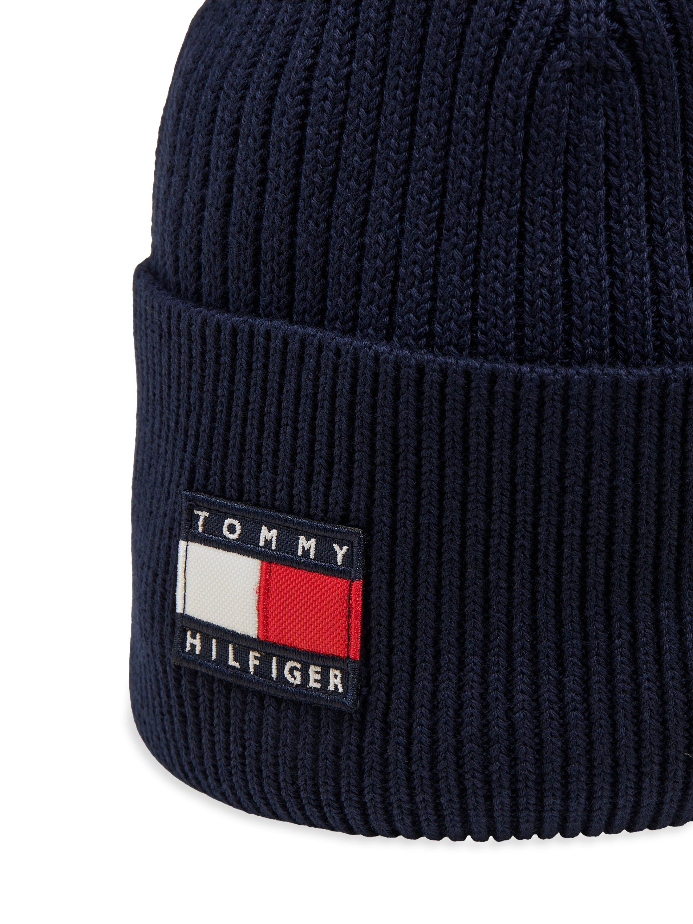 Kids' Heritage Flag Logo Rib-Knit Beanie