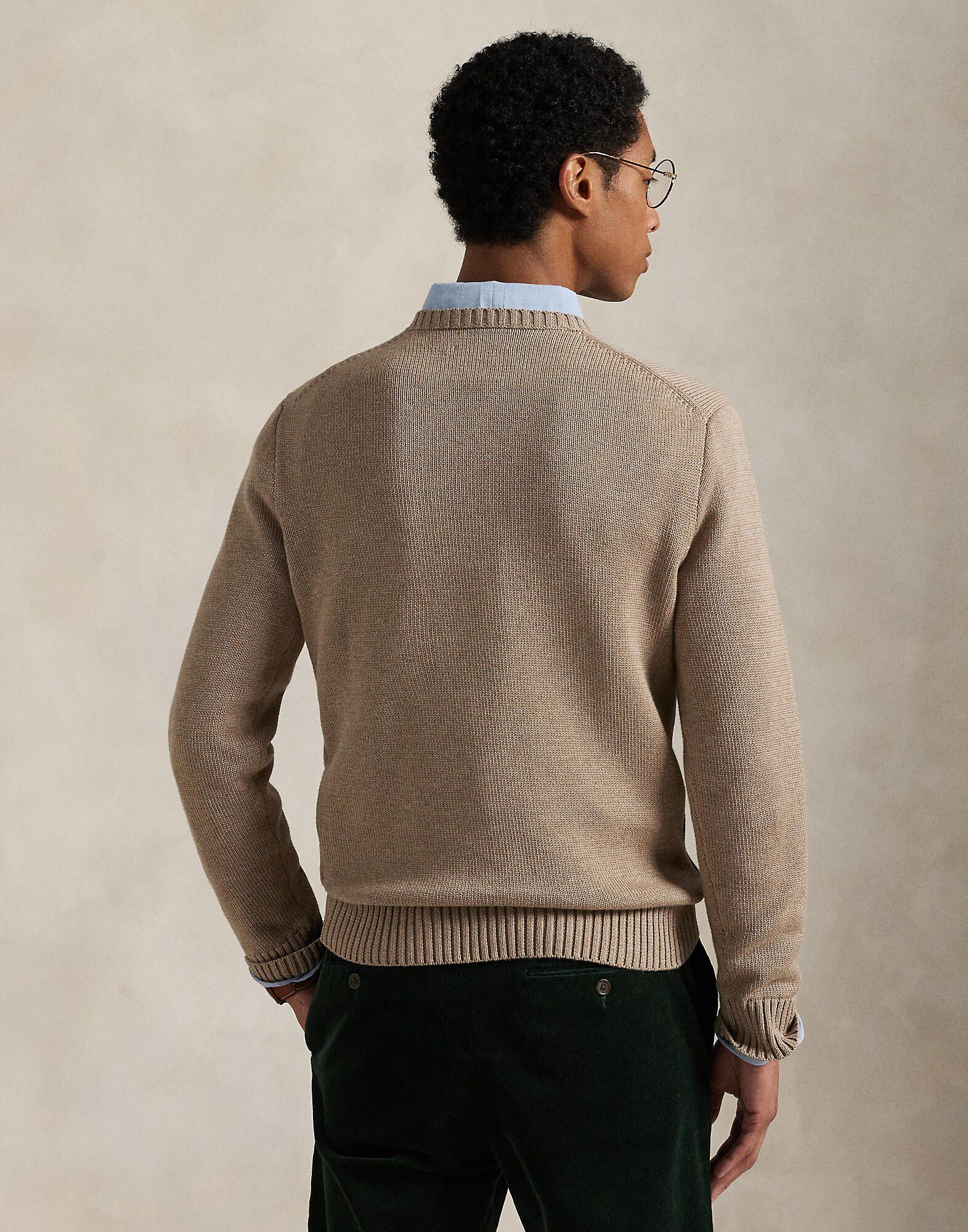 Cotton Crewneck Sweater