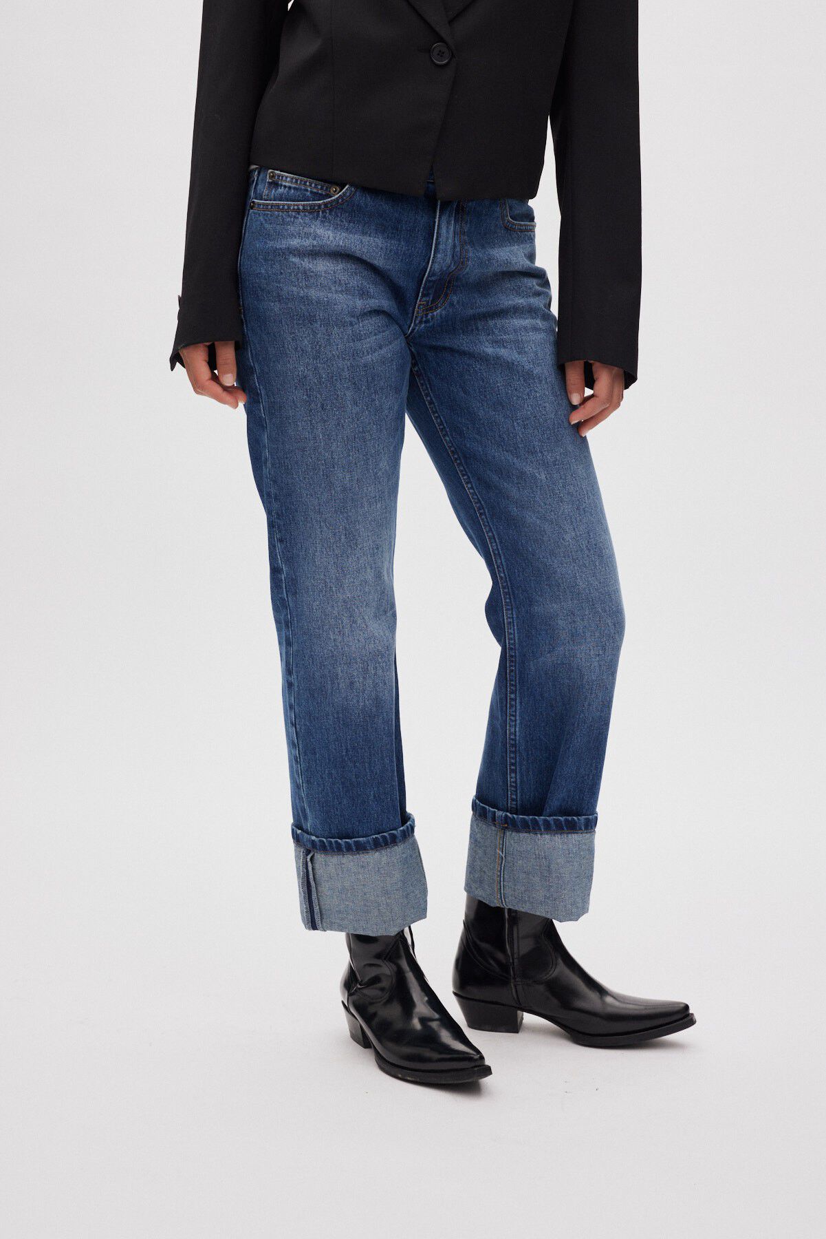 Denim loose fit pants - Lorelei