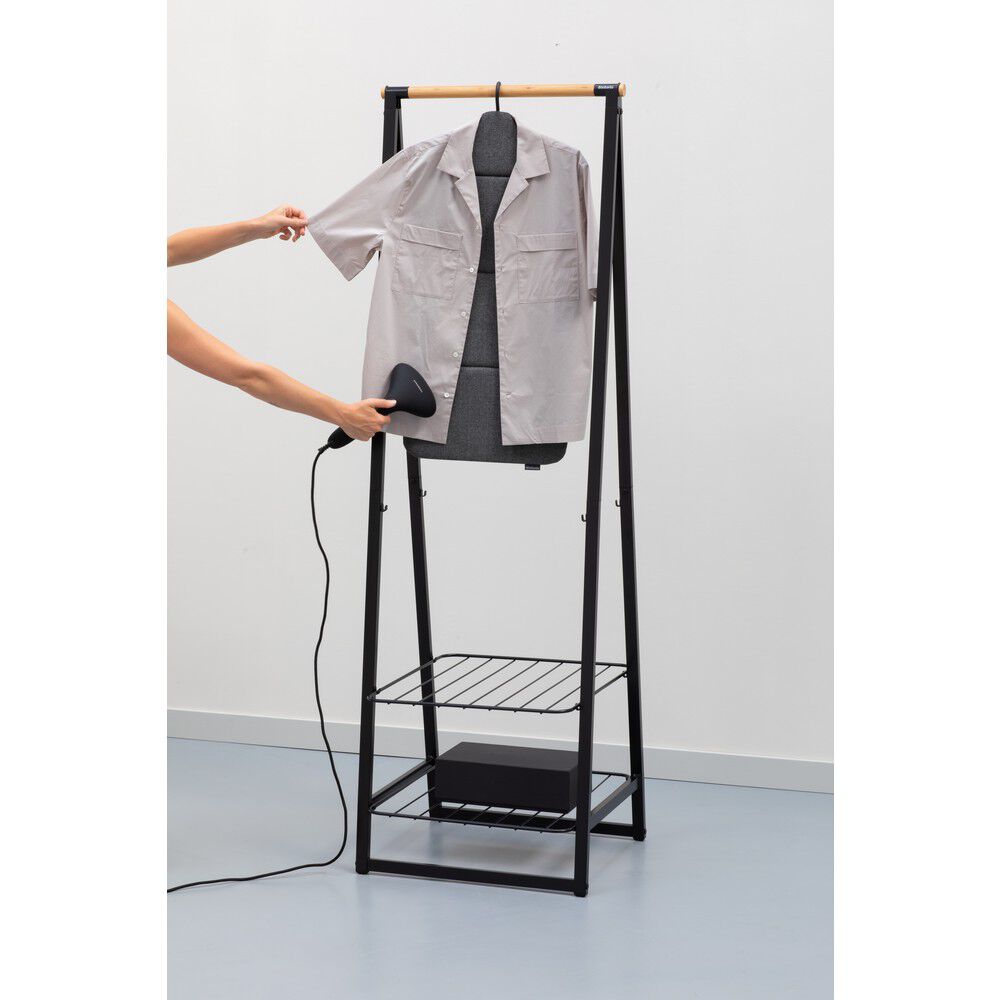 Foldbart damp br&aelig;t - Pepper Black