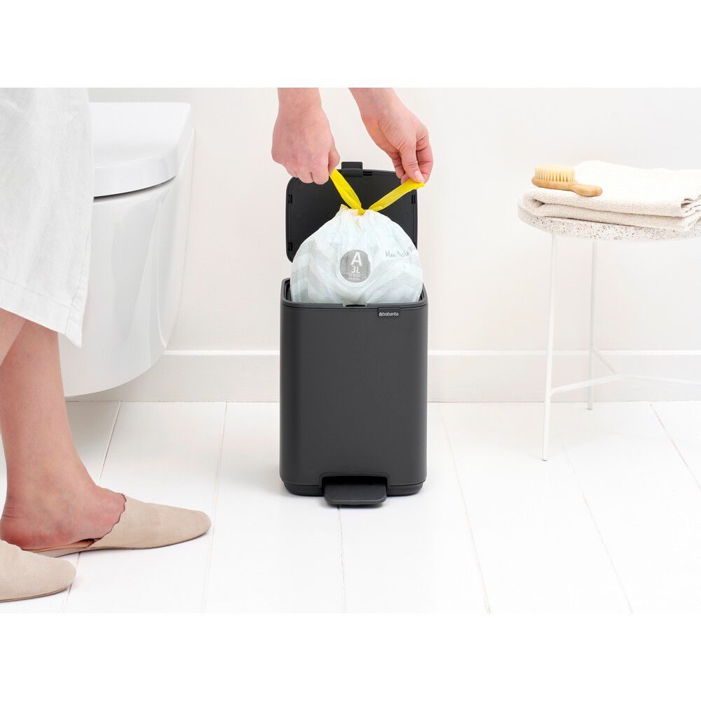 Bo pedalspand 4 ltr. - Mineral Infinite Grey