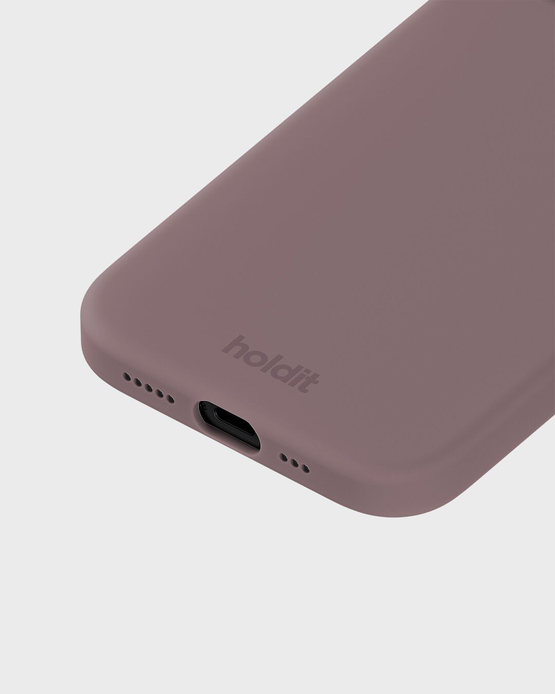 Silicone Case iPhone 15 Mauve